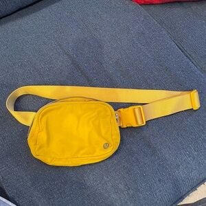 Lululemon Mango Yellow Belt Bag 1L